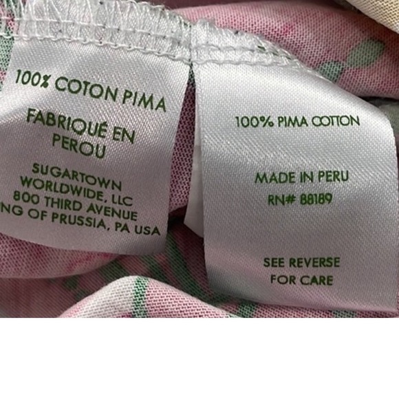 Lilly Pulitzer Strapless Romper Dress | Floral Print Size M 100% Pima Cotton - Picture 7 of 8